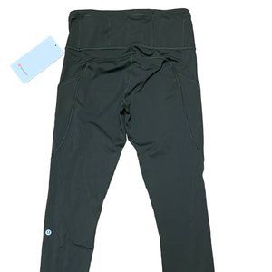 Fast and Free High Rise Tight 25" Dark Olive